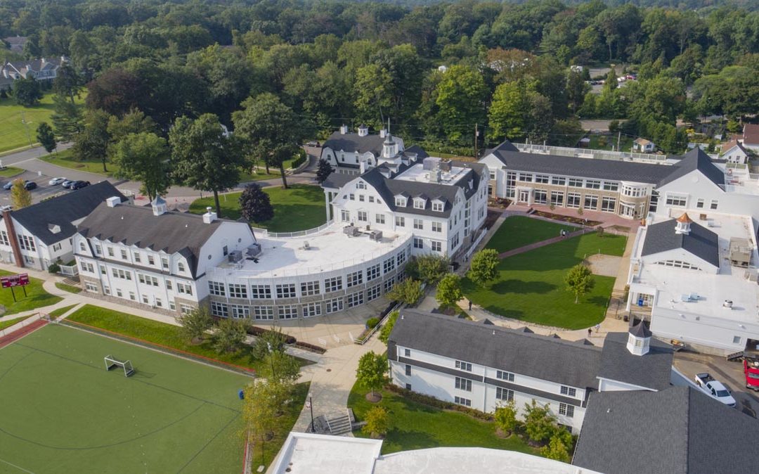 Drone Photograph of Morristown-Beard School New Jersey