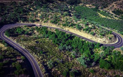 Drone Operations in the Winding Mountain Roads